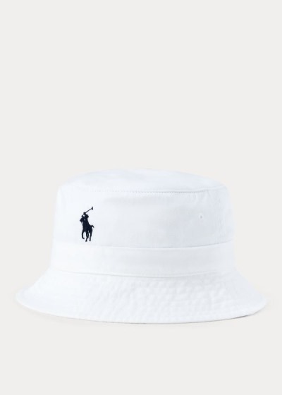 Pánské Klobouky Polo Ralph Lauren Cotton Chino Bucket - 75124-AGER